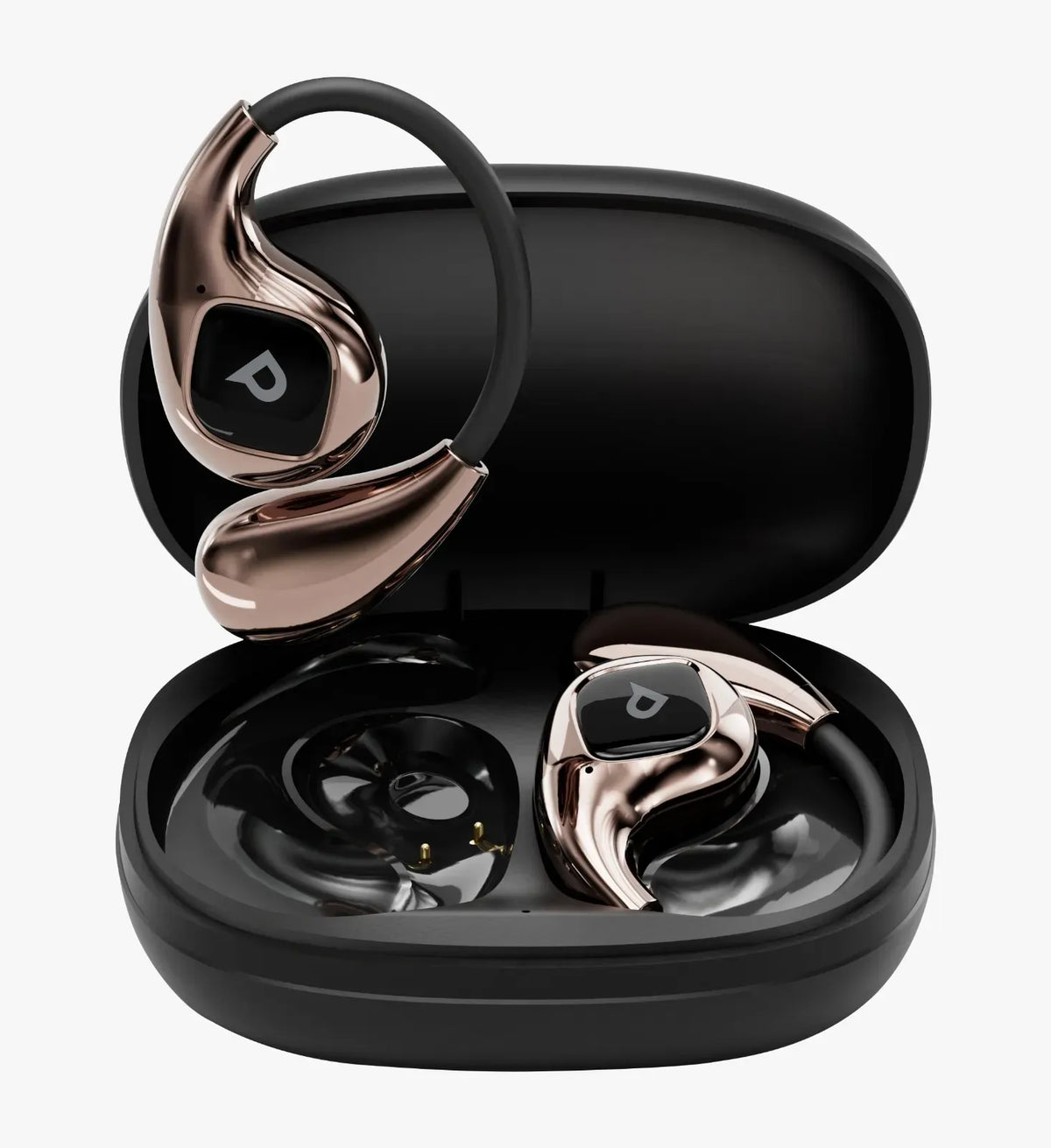 Powerology Nammos Open Ear Earbuds Matte Black – image 3