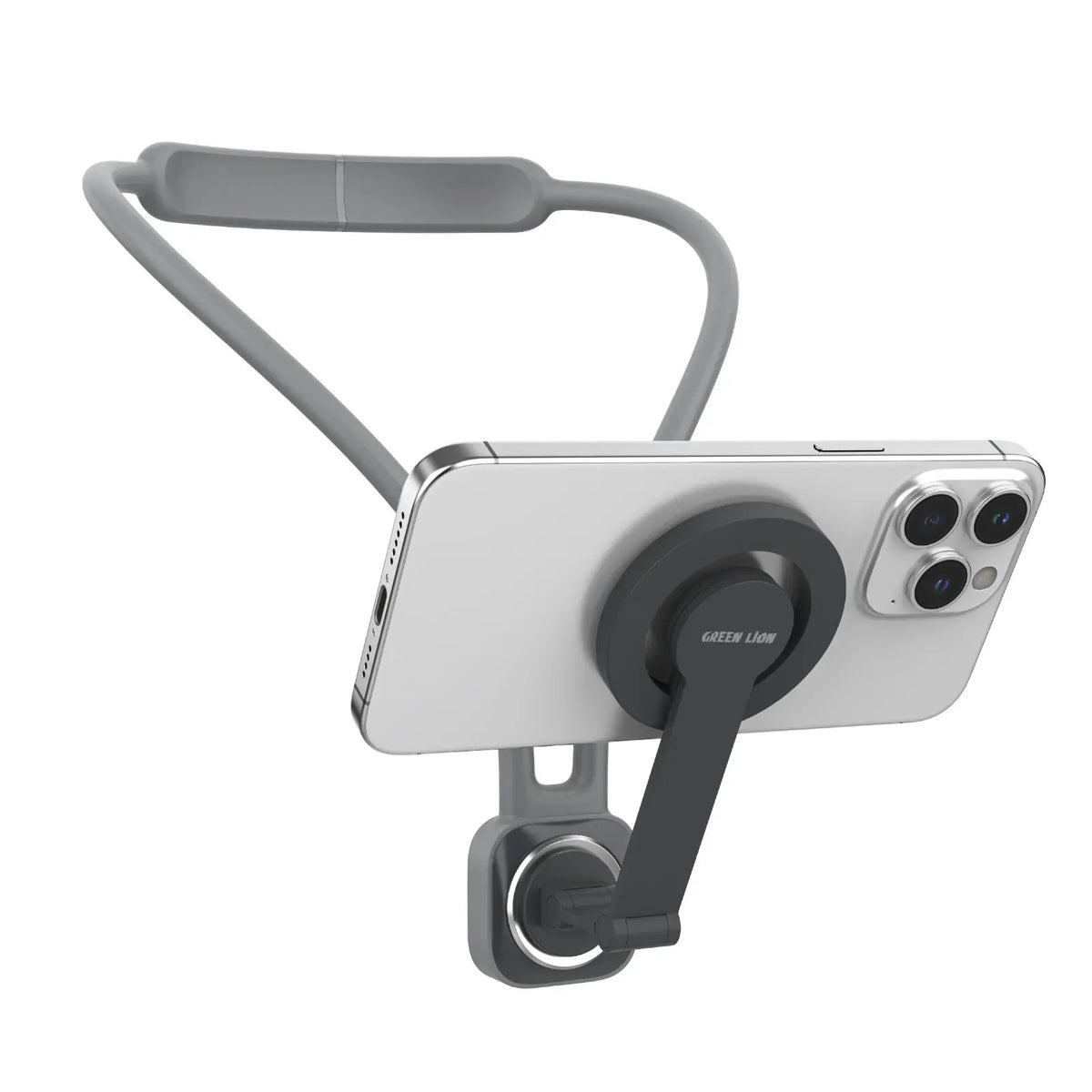 Green Lion MagSafe Neck Phone Holder Grey – image 2