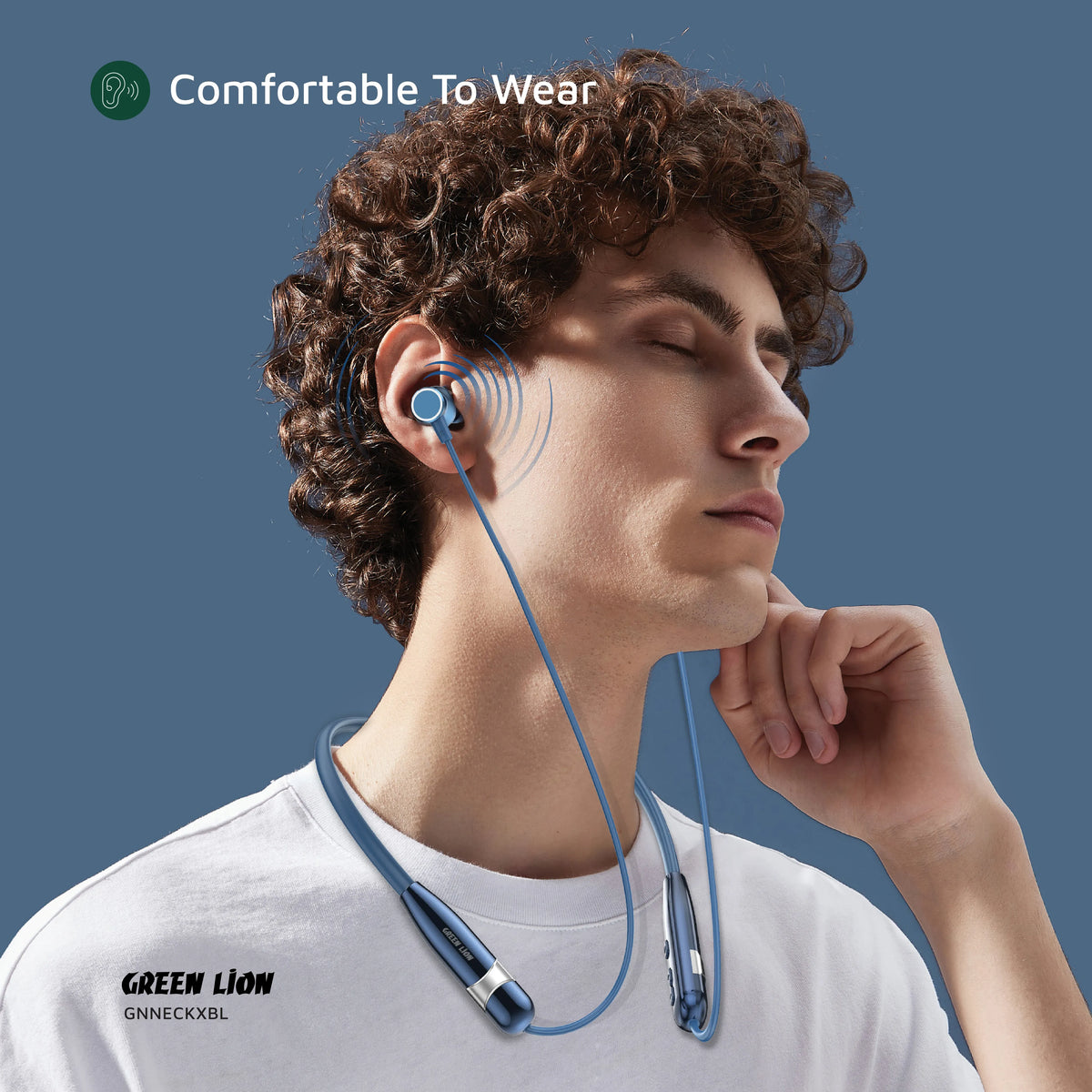 Green Lion Neck XWireless Neckband - Blue – image 2