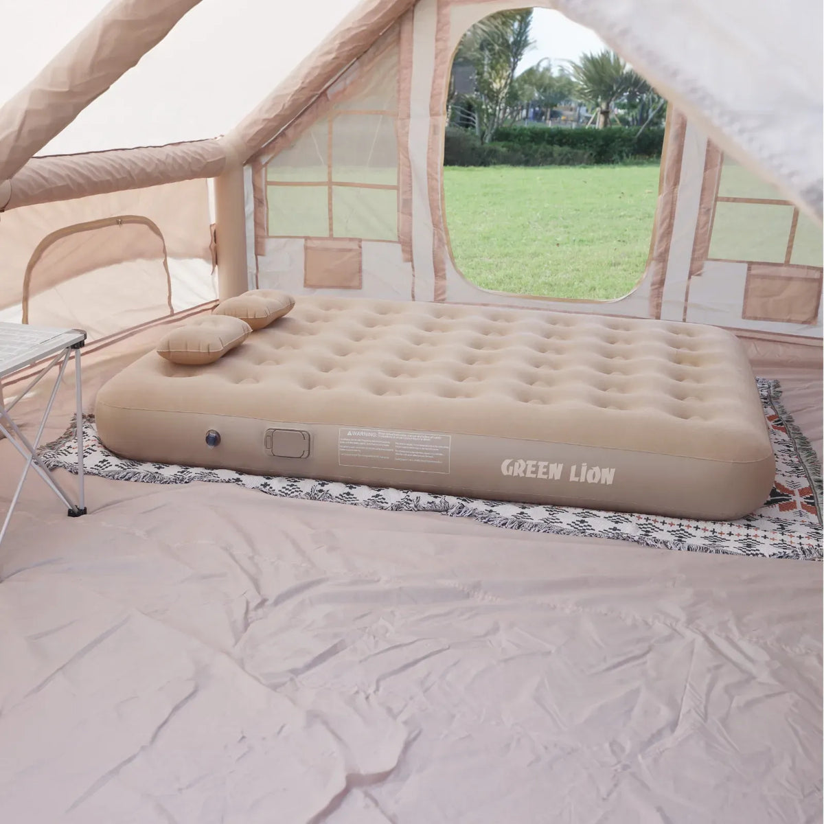 Green Lion Gmt 200 Automatic Inflatable Mattress Beige – image 3