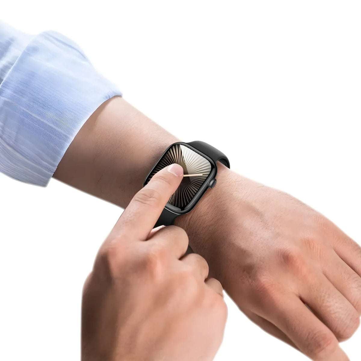 Green Lion 3 DScreen Protectorfor Apple Watch - Clear – image 7