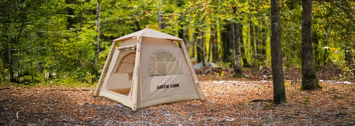 Green Lion Gt 3x Inflatable Camping Tent Beige – image 7
