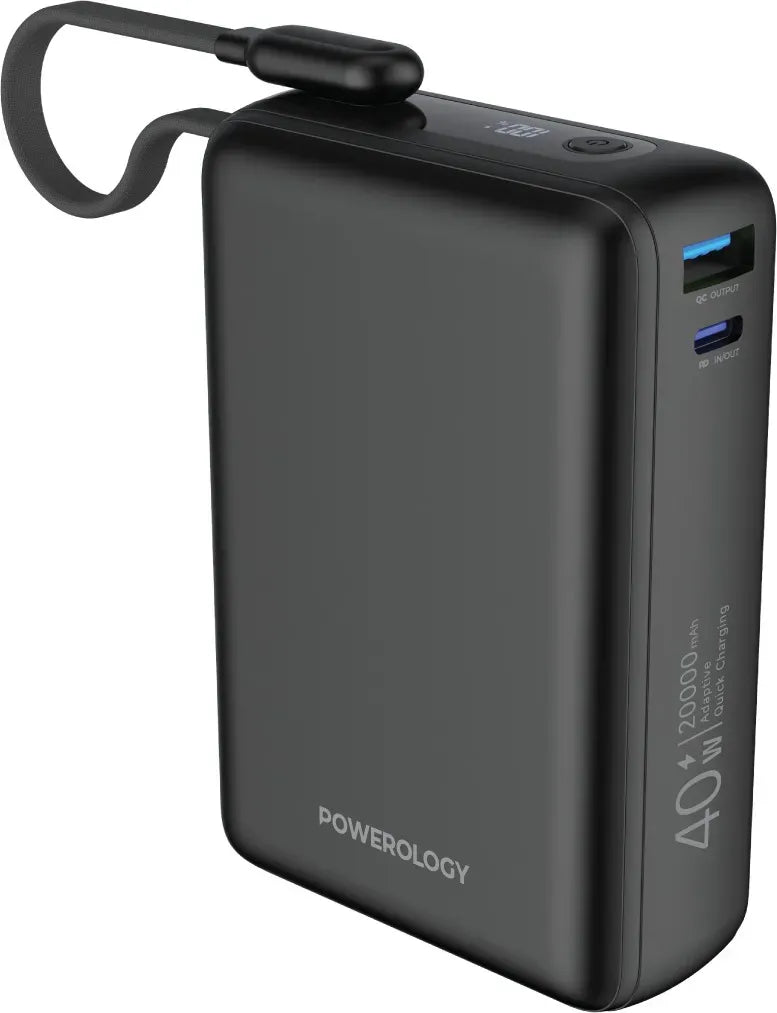Powerology Montreal 20000mAh Power Bank Black – image 4