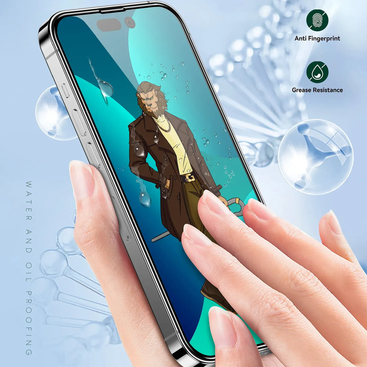 Green Lion 3 DCurved Pro Advanced Round Edge Glass - BlackEdge/ Clear – image 8
