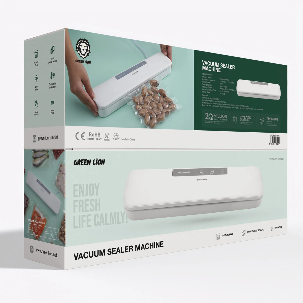 Green Lion Vacuum Sealer Machine White – image 3