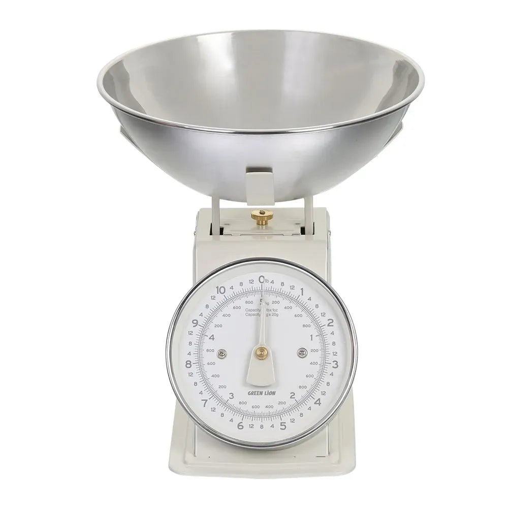 Green Lion Vintage Kitchen Scale Cream – image 3