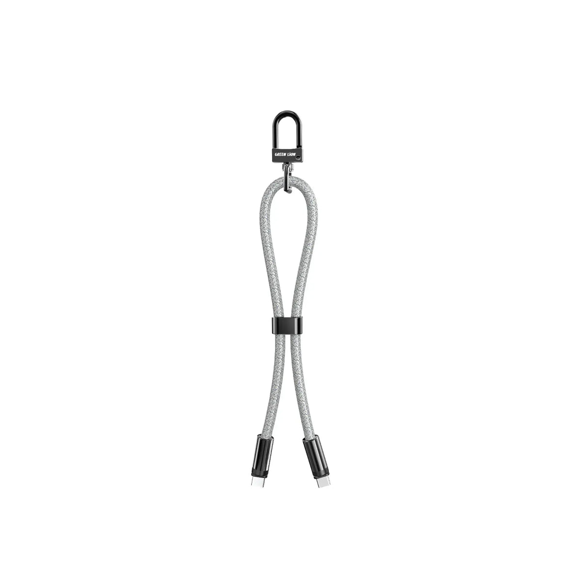 Green Lion Keychainlanyard USB-Cto USB-C 60 W - Gray – image 2