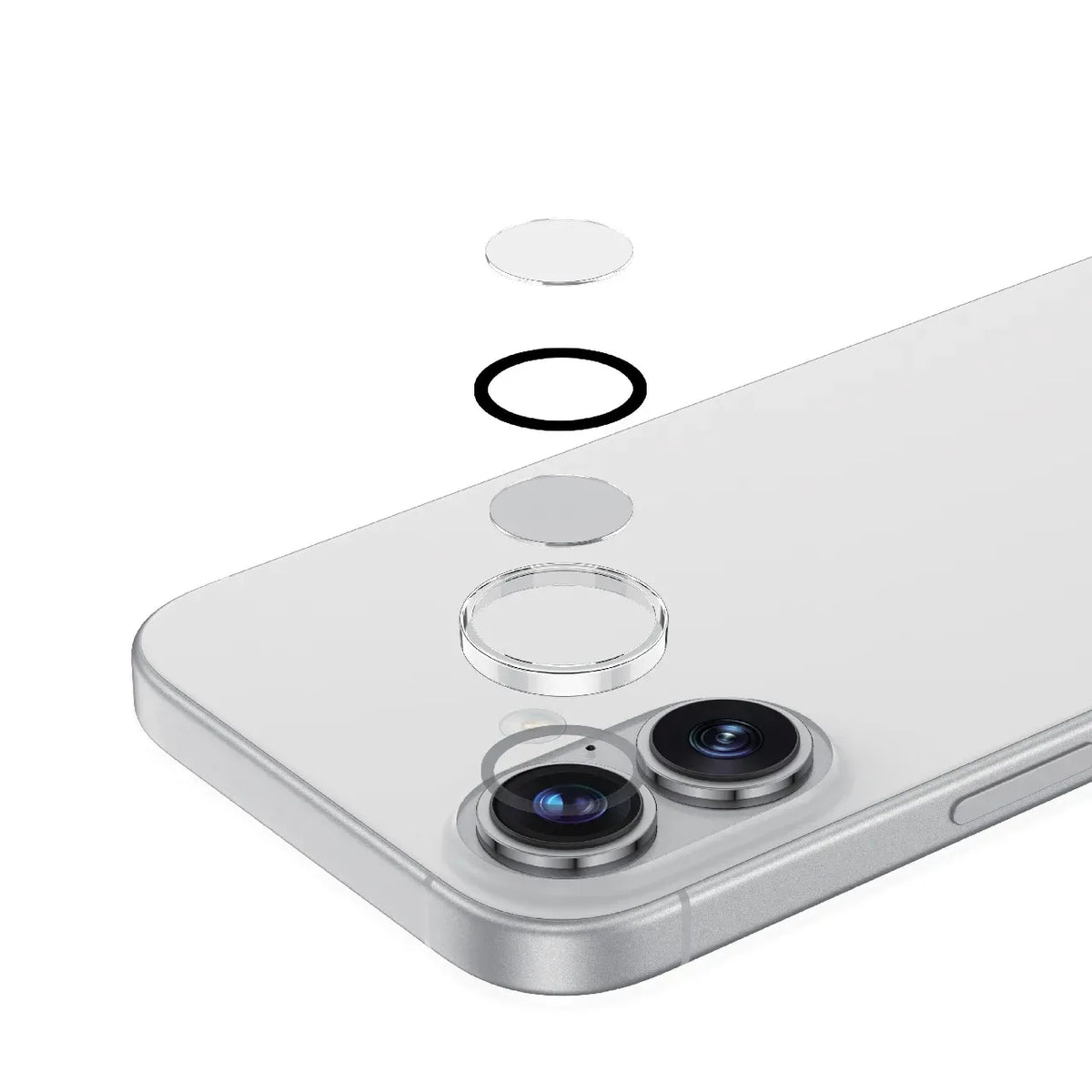 Green Lion Duo Camera Lens for Iphone 17 Clear – image 3