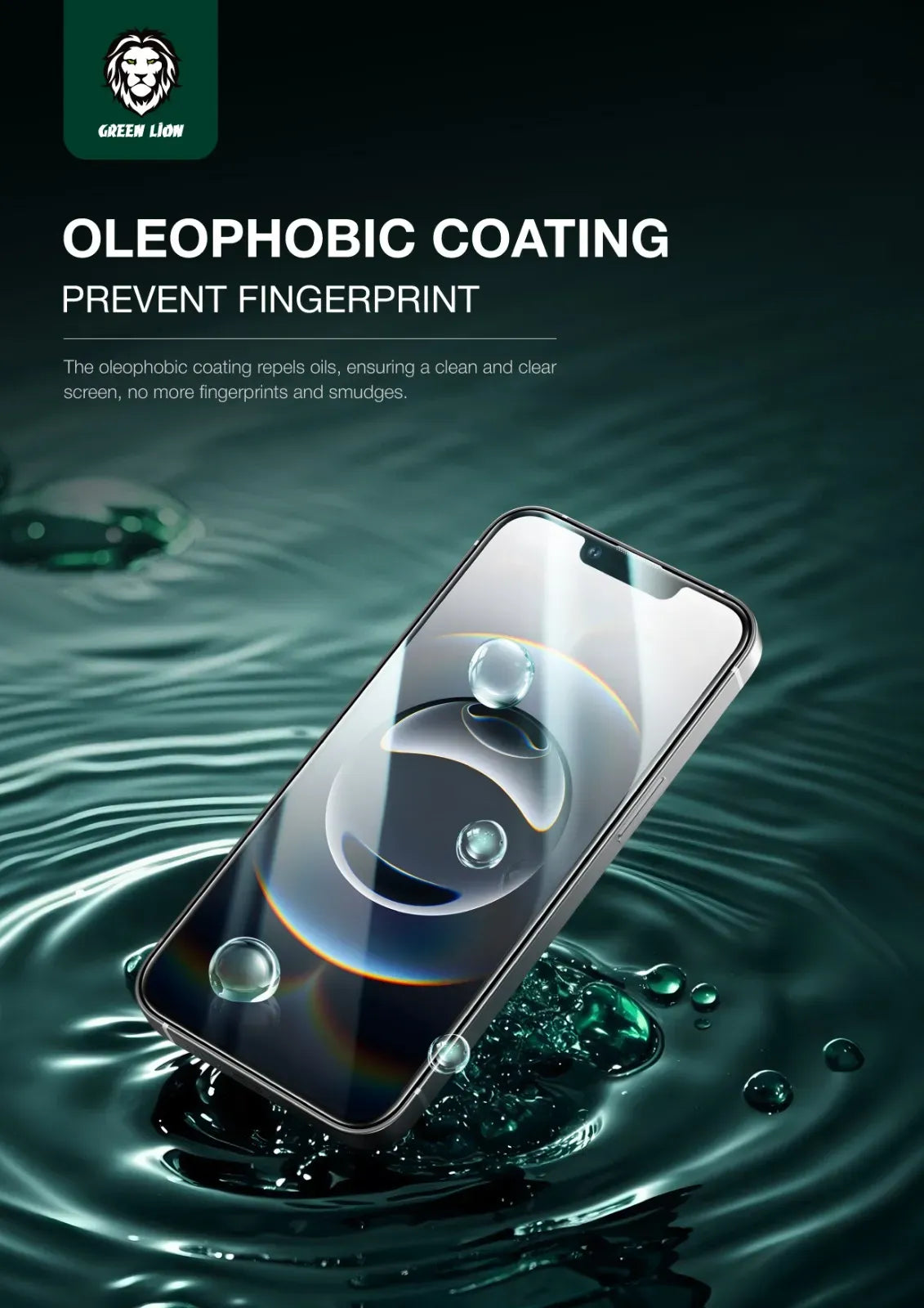 Green Lion 9h Steve HD for Iphone 16e Clear – image 12