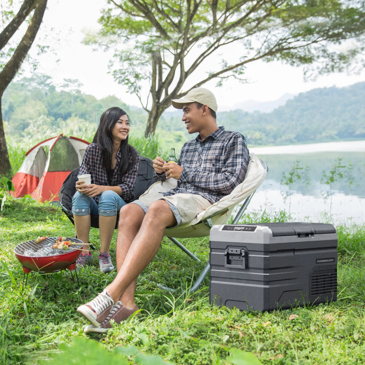Powerology Small Dual Compartment Fridge and Freezer – image 5