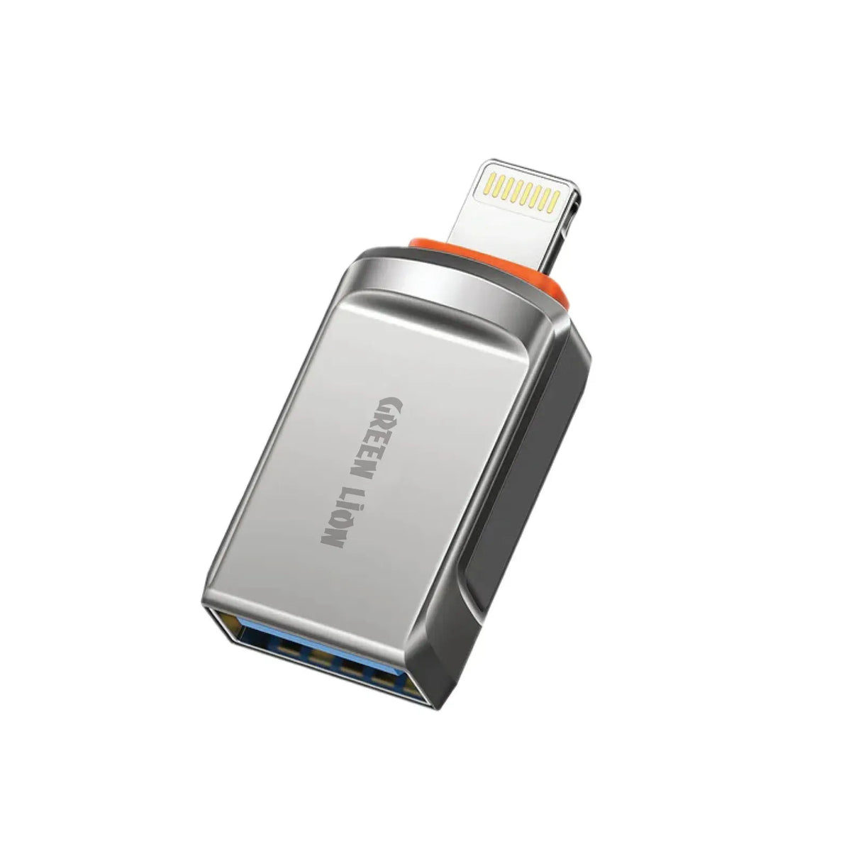 Green Lion USB 2.0 Adapter Lightning - Gray