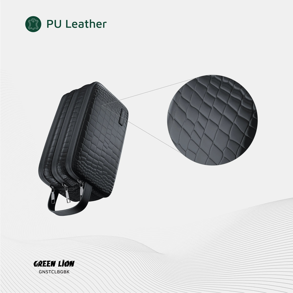 Green Lion Stallion Clutch Bag - Black – image 10