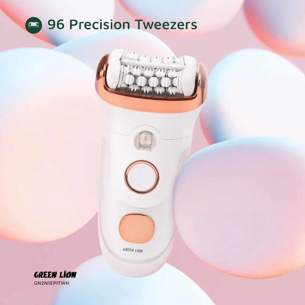 Green Lion 2 in 1 Epilator Shave Trim Epilate White – image 2