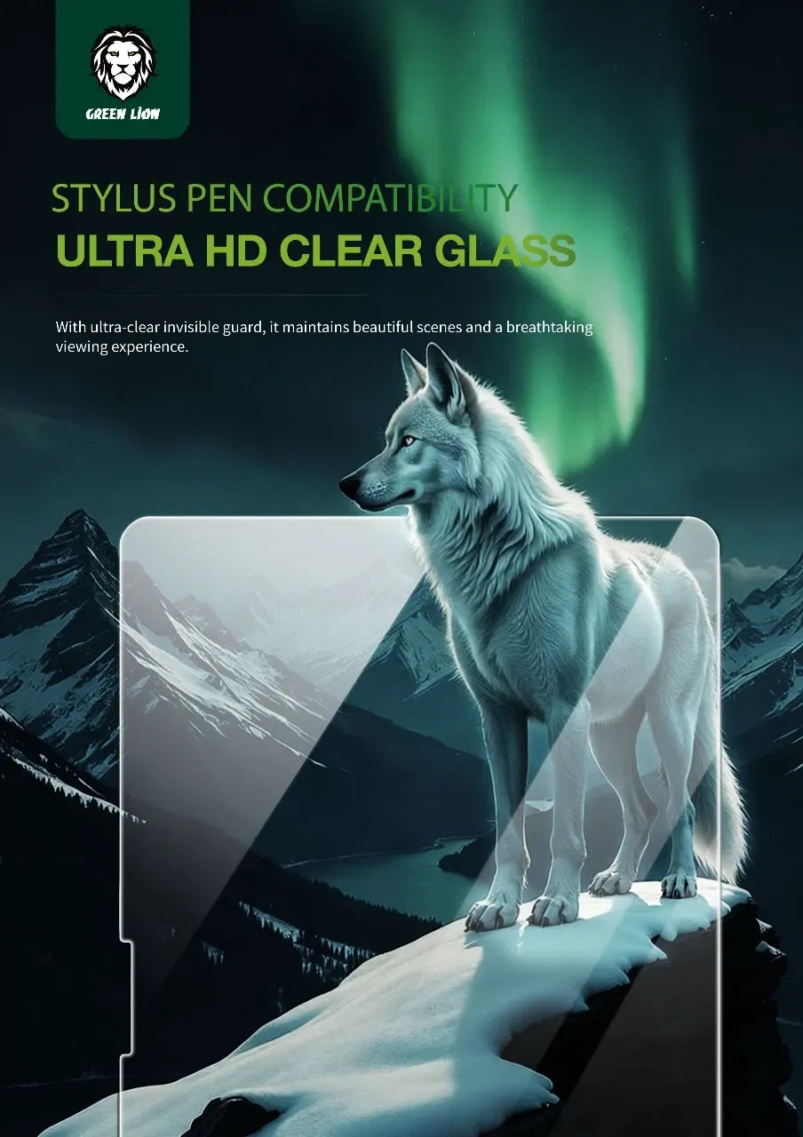 Green Lion Ipad Screen Guard for Ipad 10 10 9 Ipad A16 11 Clear – image 4