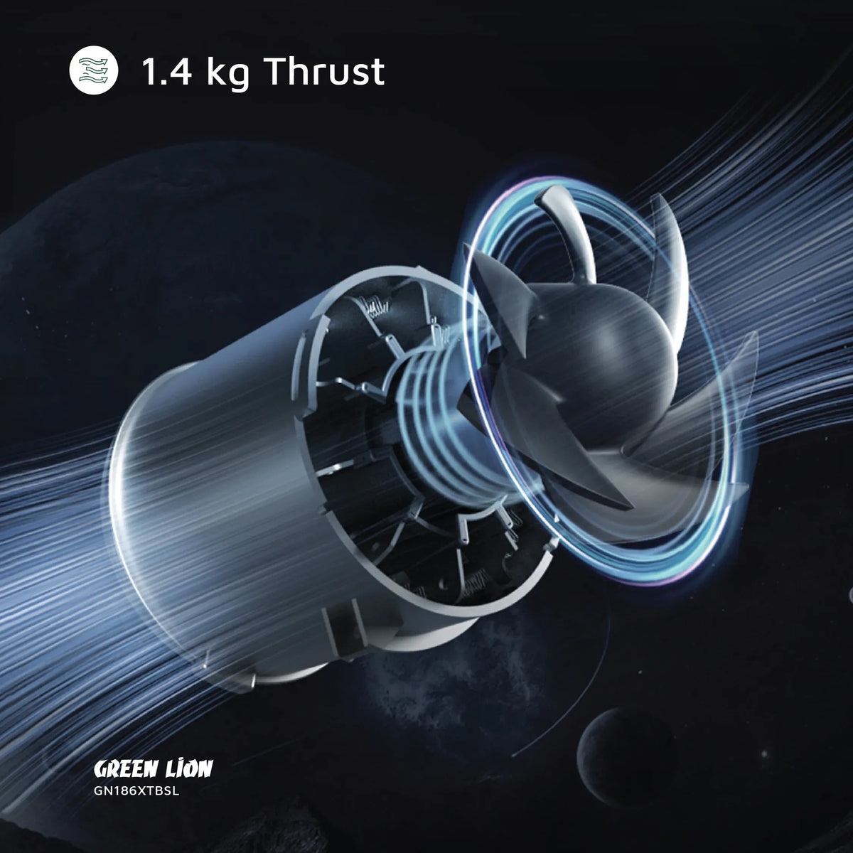 Green Lion GB-186 XTurbo Blower - Silver – image 10