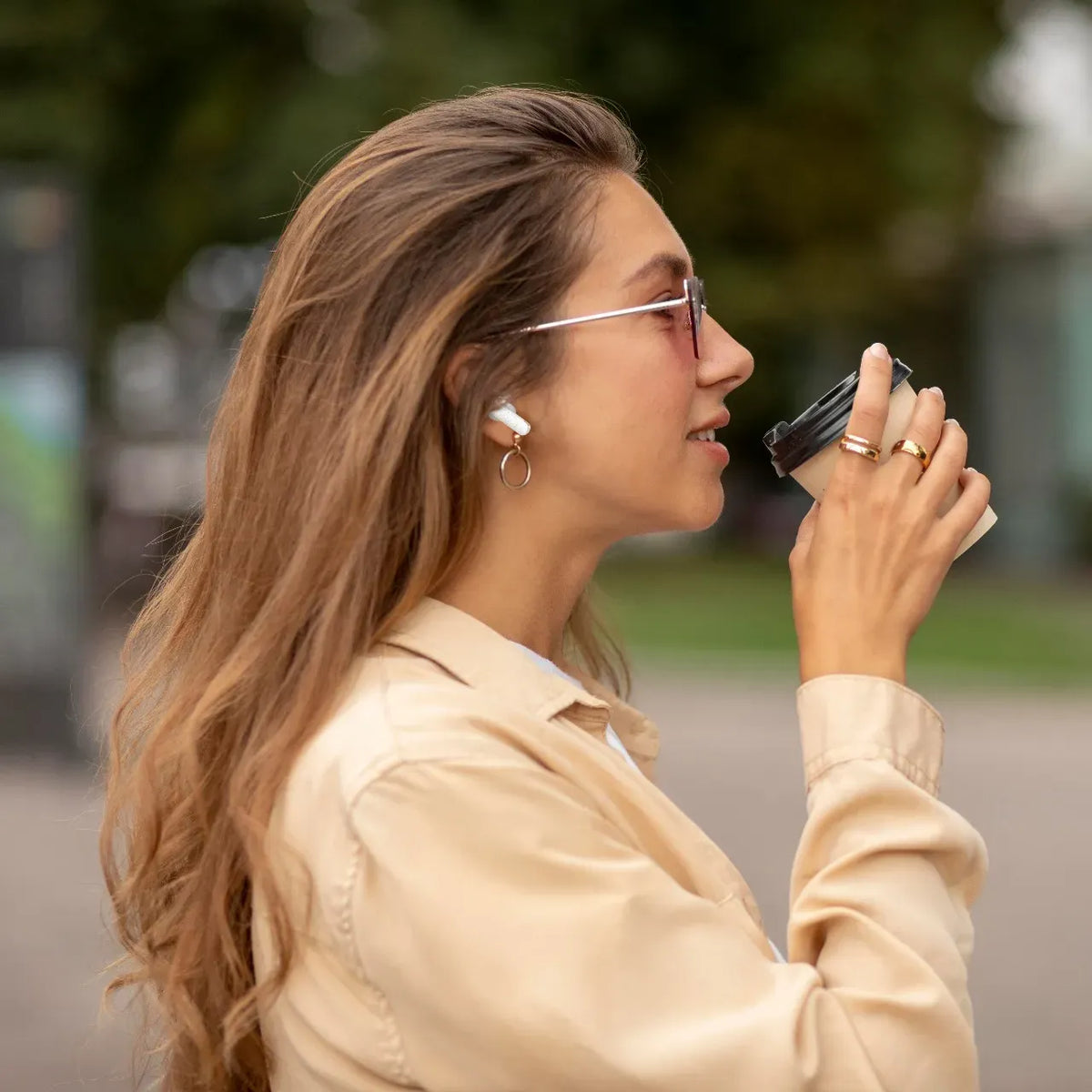 Green Lion Tune XTrue Wireless Earbuds - White