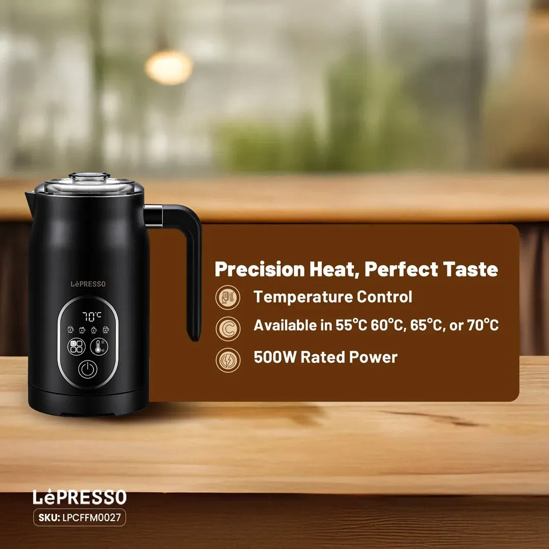 LePresso Four Froth Milk Frother Black – image 13