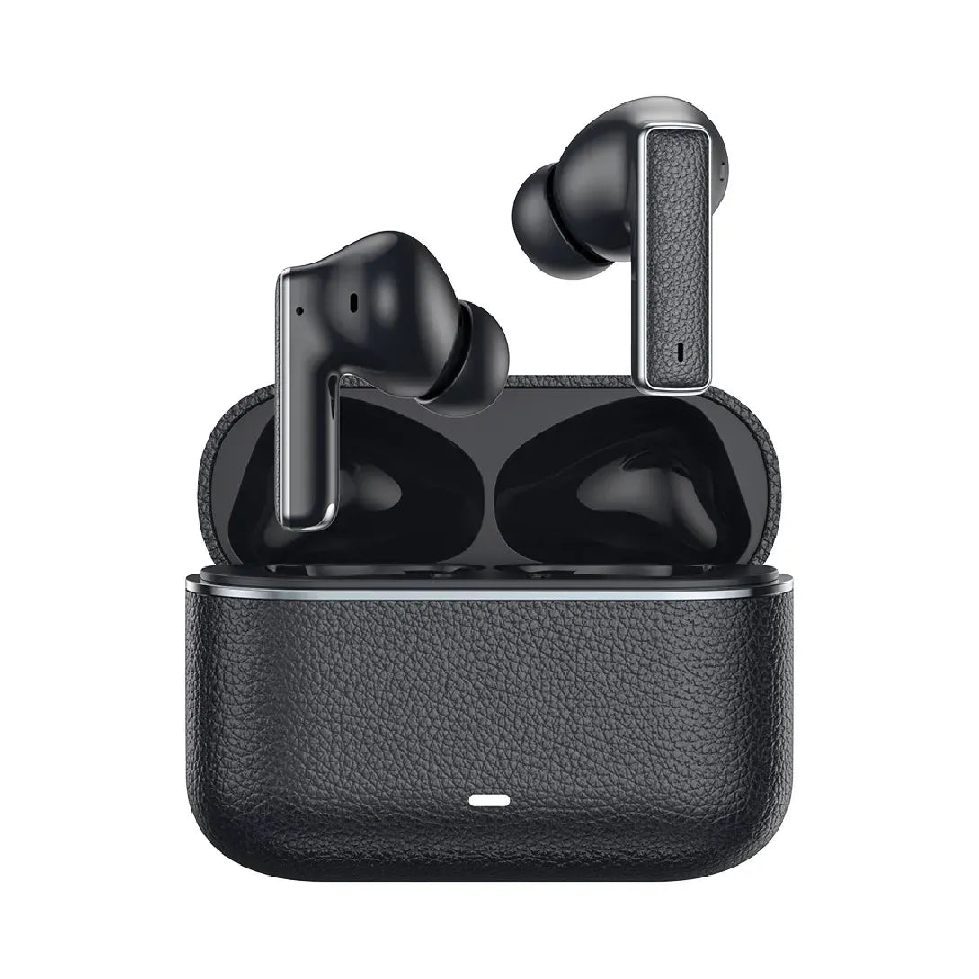Green Lion River True Wireless Earbuds - Black