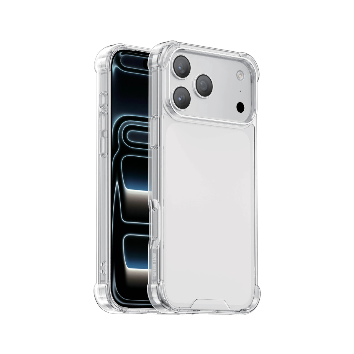 Green Lion Anti-Shock Case - Clear
