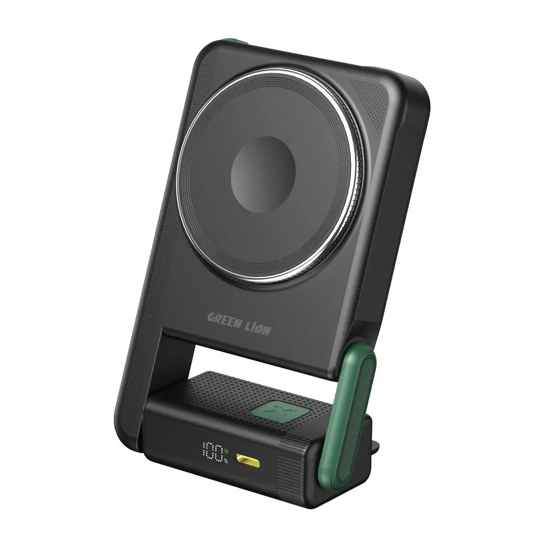 Green Lion Rotex MagSafe 10000mAh Power Bank Black – image 3