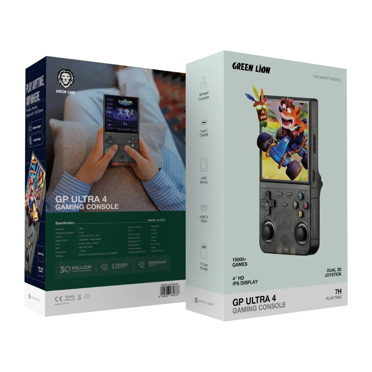 Green Lion Gp Ultra 4 Gaming Console Black – image 5