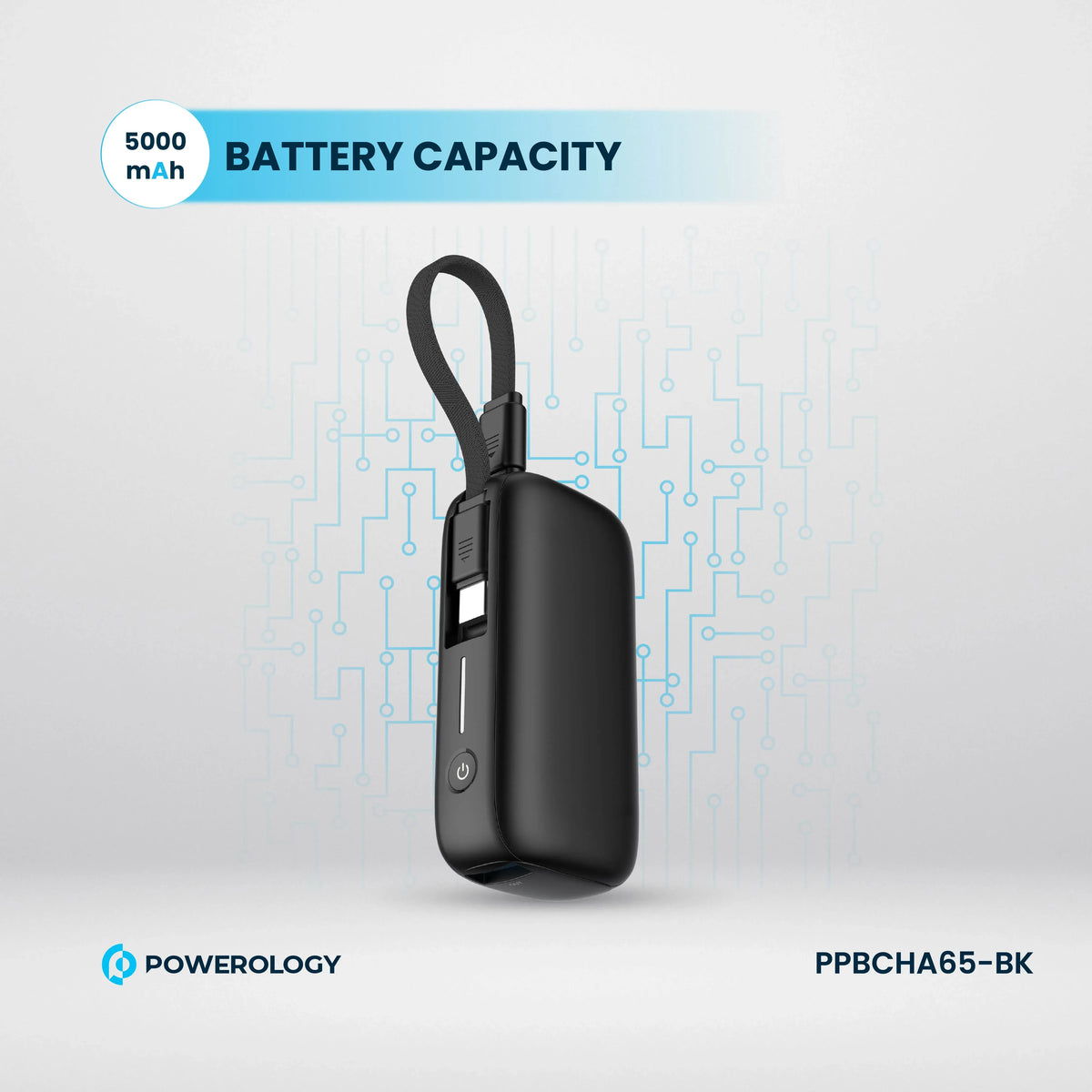 Powerology 5000 m Ah Power Bank - Black – image 11