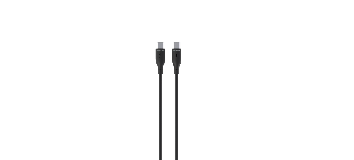 Green Lion USB C to USB C Pvc Cable Black – image 3