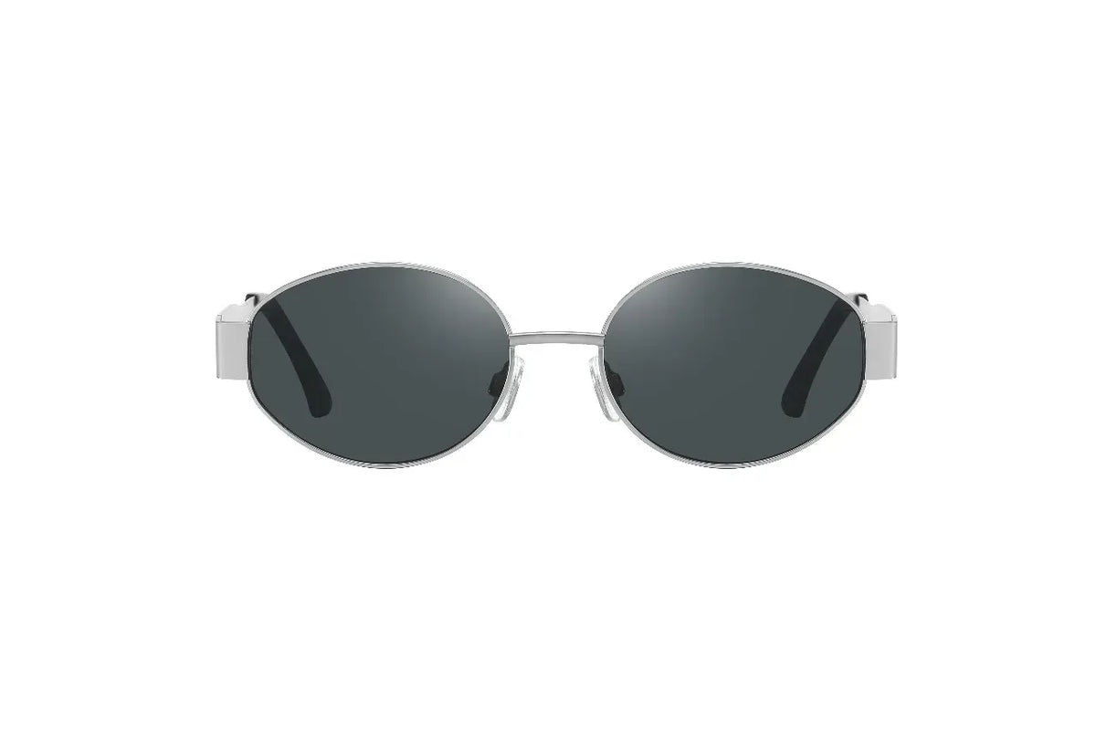 Green Lion Montara Sunglasses Silver – image 2
