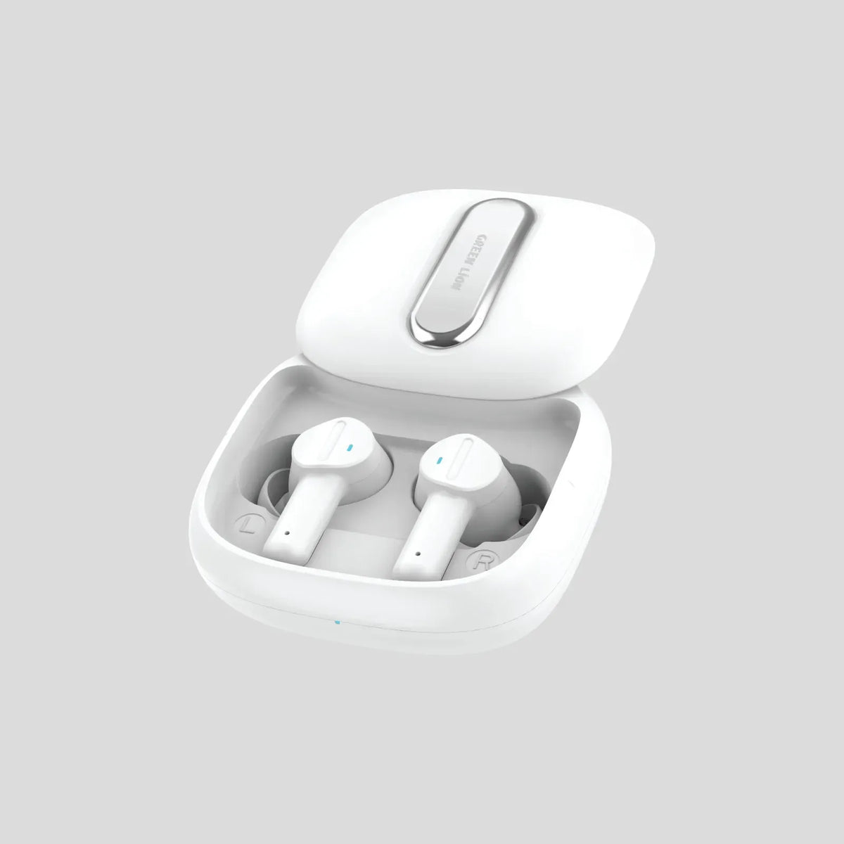 Green Lion Harmonic True Wireless Earbuds - White