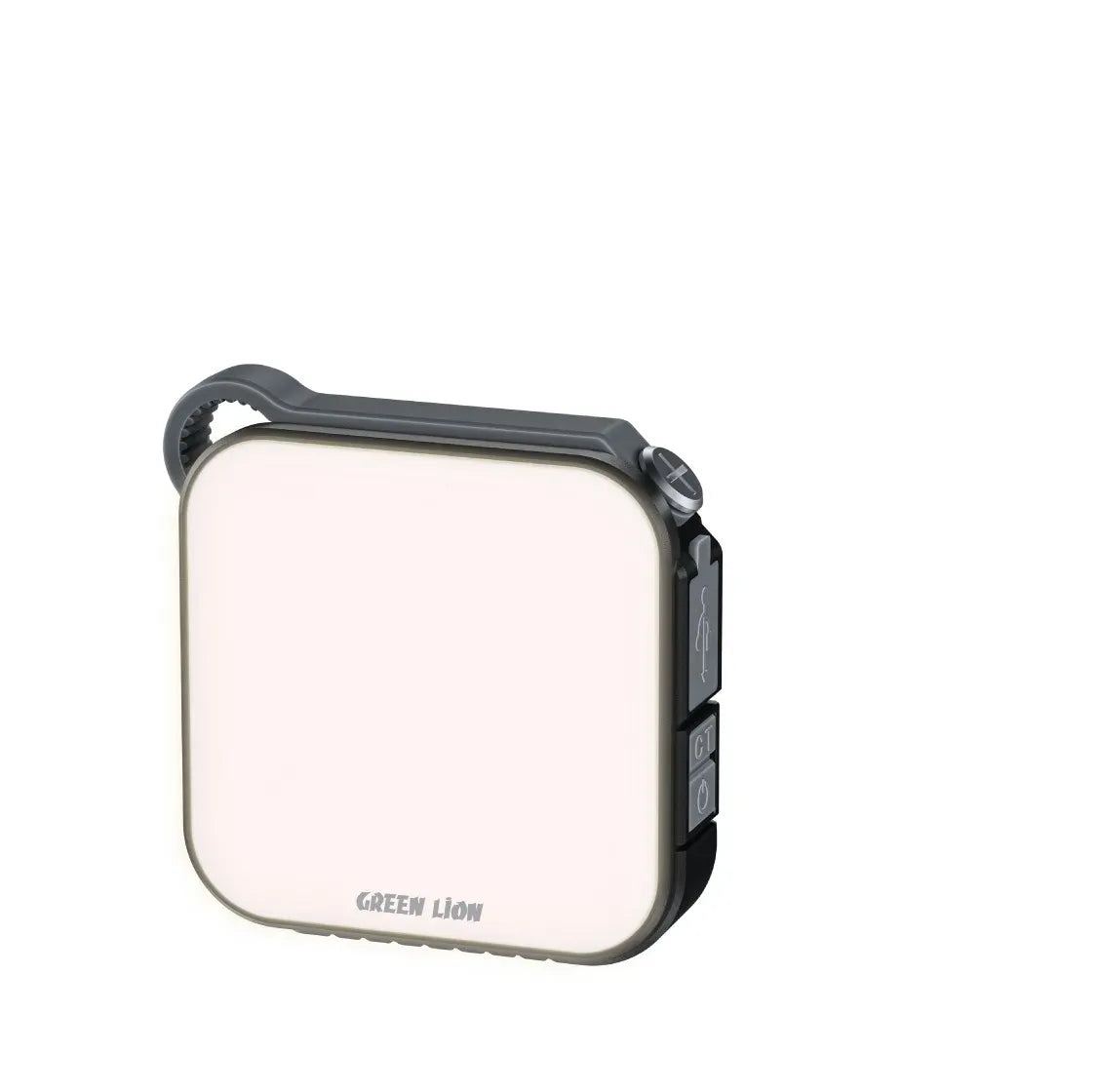 Green Lion Solar Lumix Portable LED Light with Power Bank 4000mAh Gray – image 4