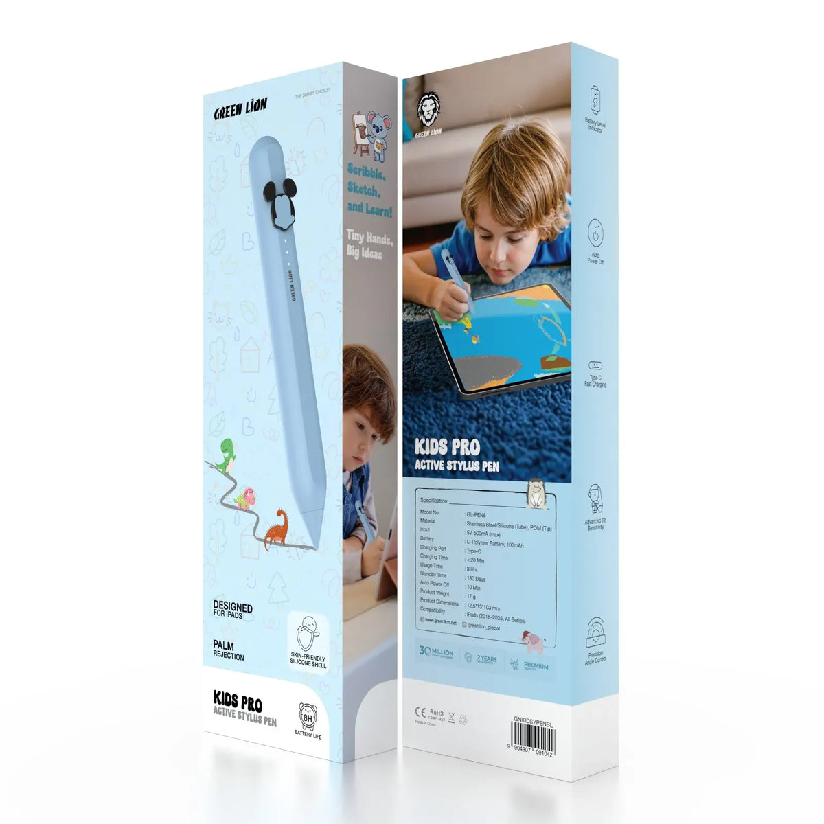Green Lion Kids Pro Active Stylus Pen - Blue – image 6