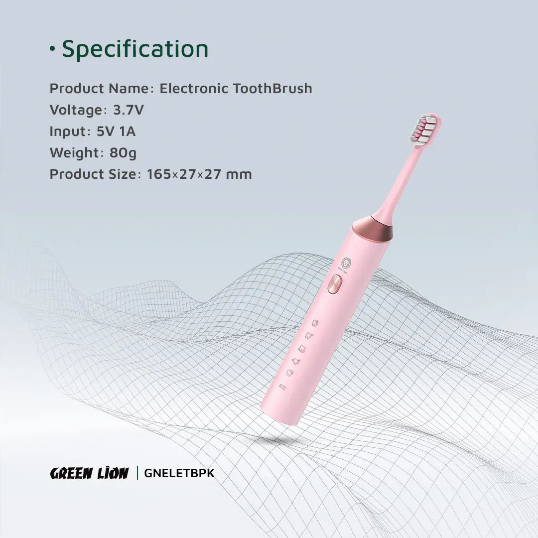 Green Electric Toothbrush - Pink – image 6