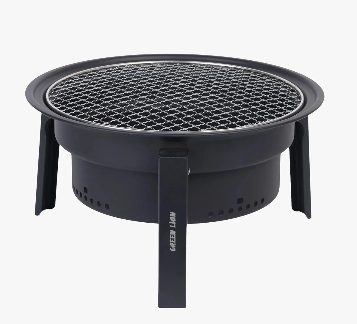 Green Lion Grill Sphere Foldable Bbq Grill Black – image 3