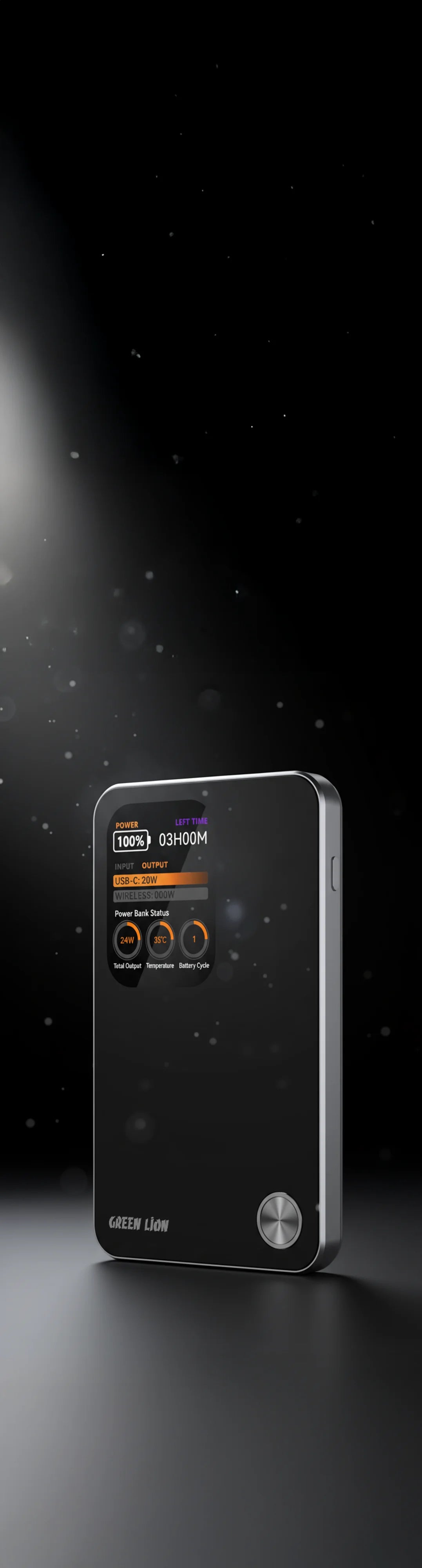 Green Lion G-Mag 3 IN 1 5000 m Ah Power Bank PD 20 W - Black – image 1