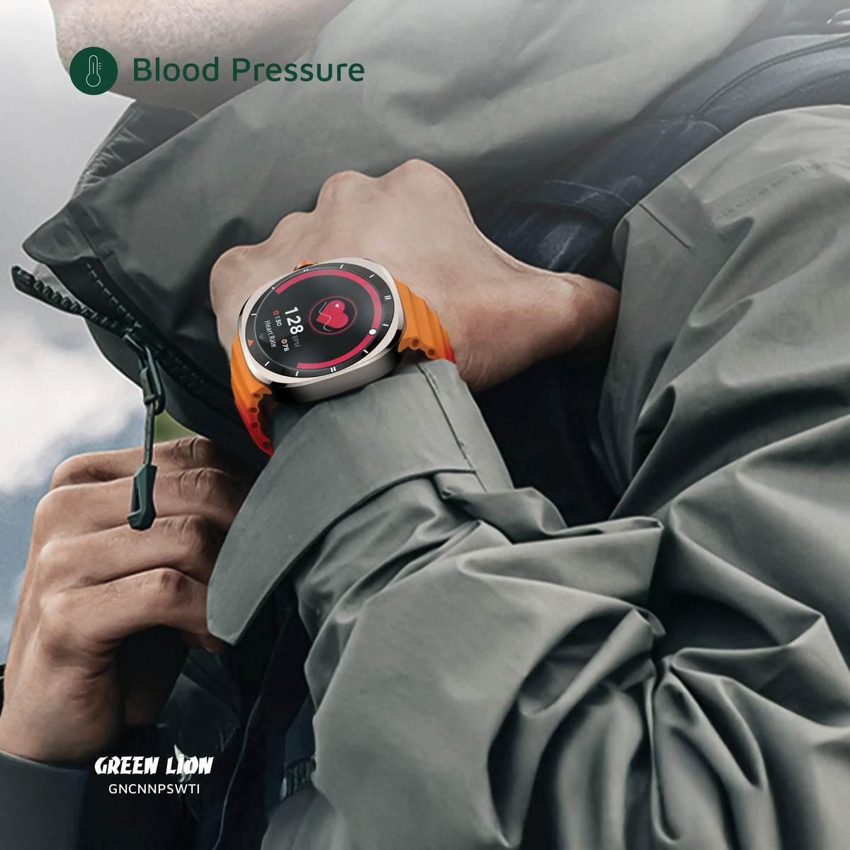 Green Lion Connect Pro Smart Watch - Titanium – image 6