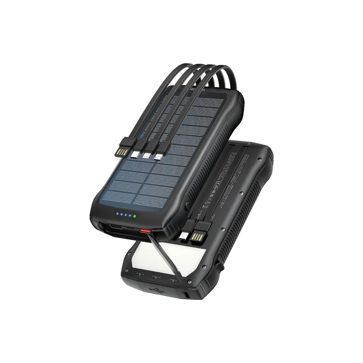 Green Lion Solar Force 20000mAh Power Bank Black – image 2
