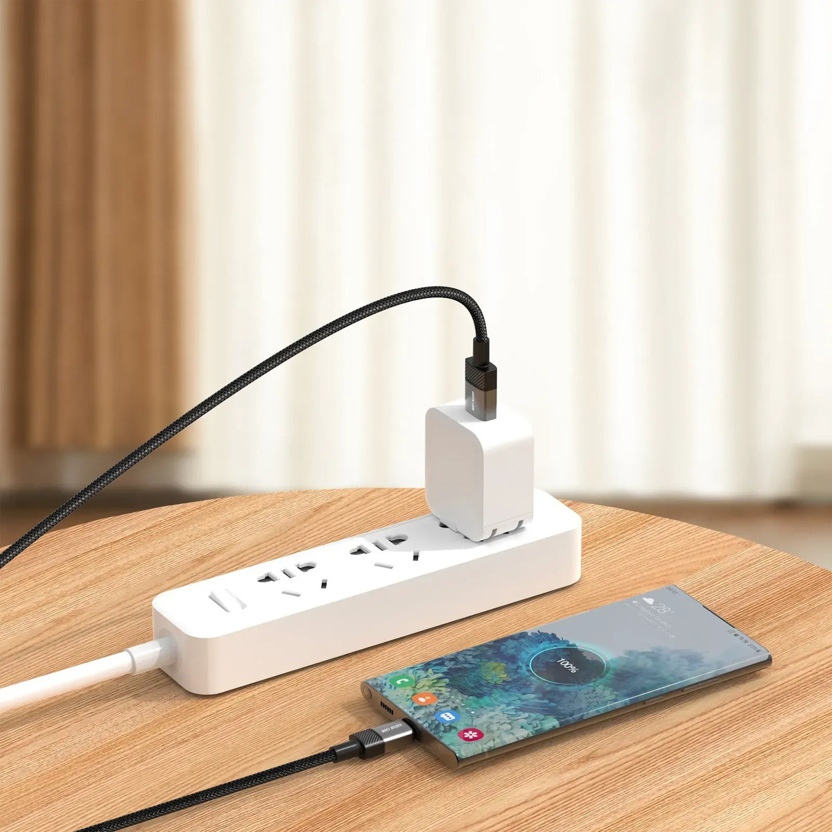 Green Lion Spark USB A to USB C Cable Black – image 4