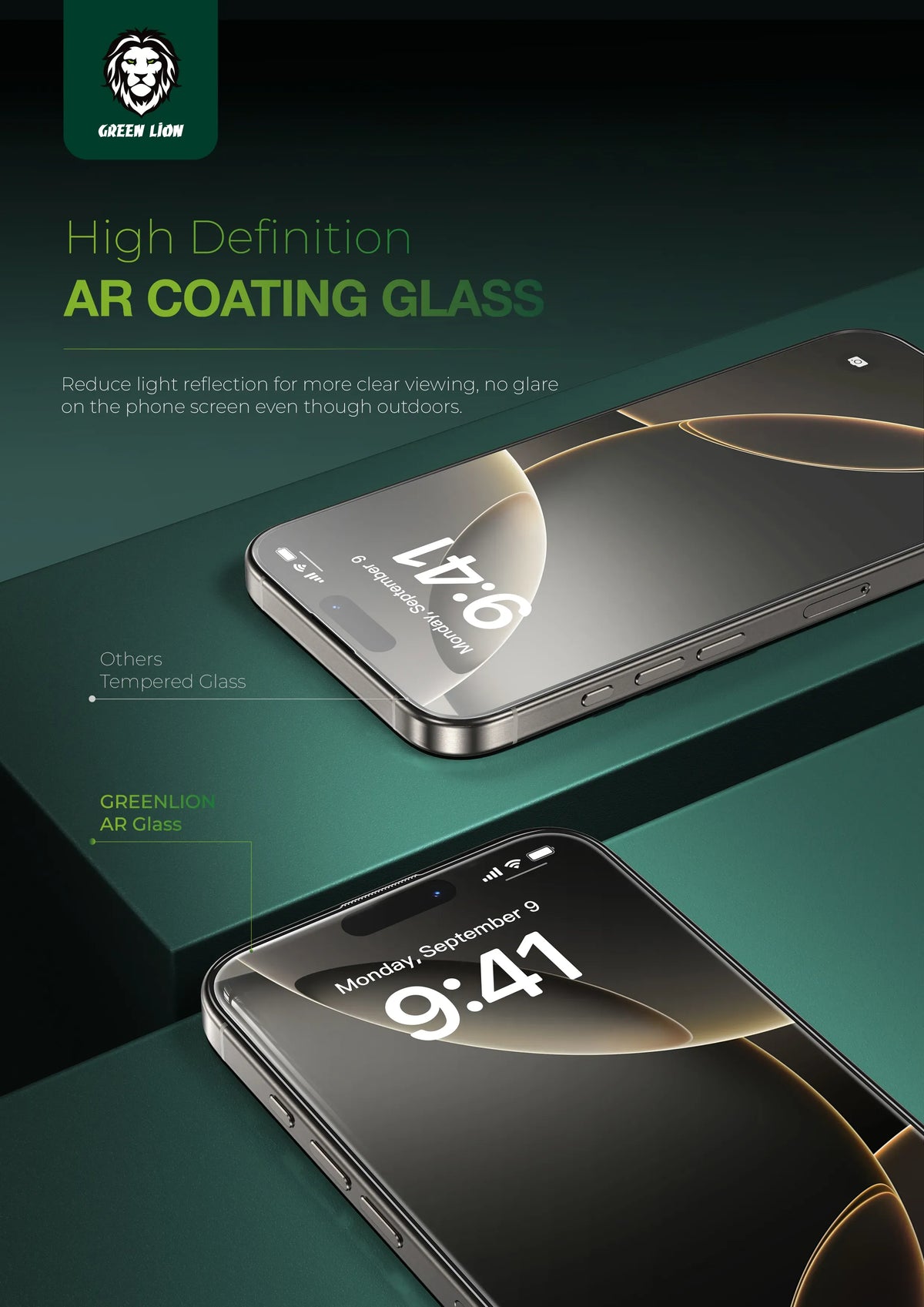 Green Lion Albert ARScreen Protector - Clear – image 11