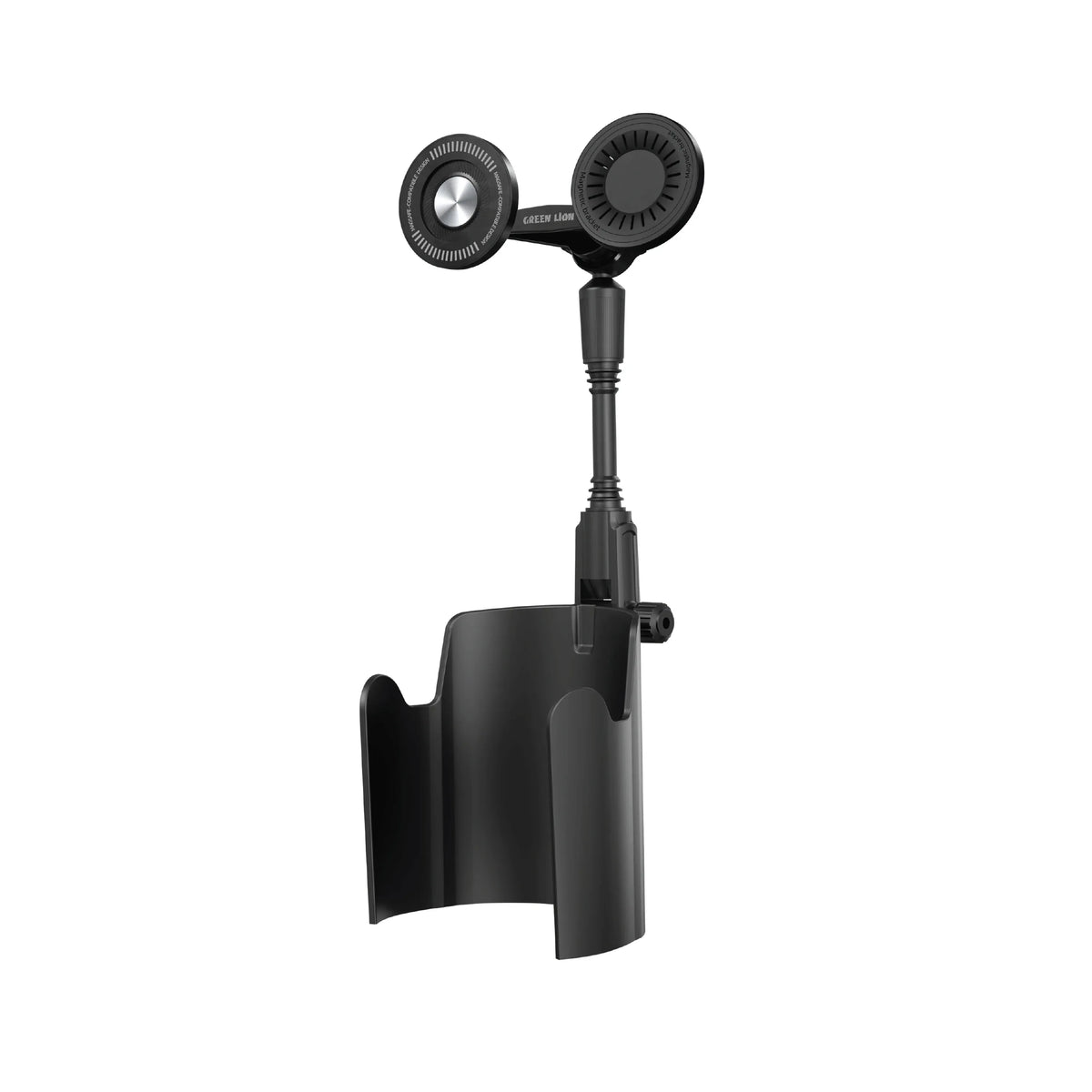 Green Lion Duo Mag 2 in 1 Car Cup Holder Black – image 2