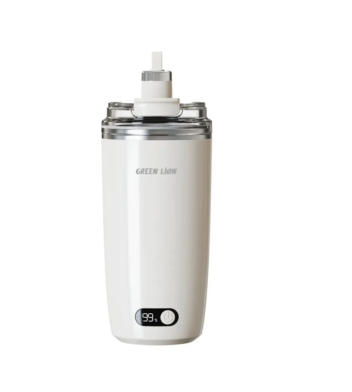 Green Lion Auto Stirring Mug 350ml Cream – image 5