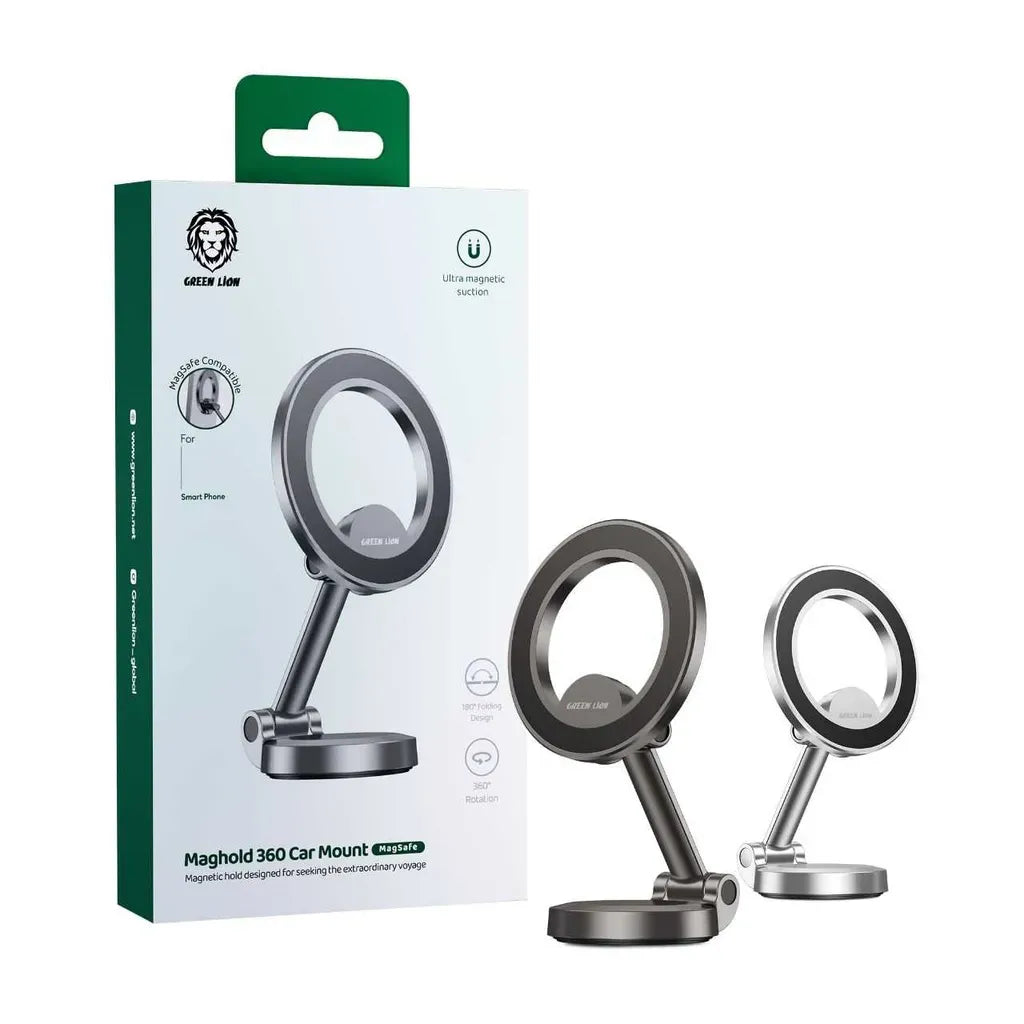 Green Lion Mag Hold 360°Car Mount - Black – image 10