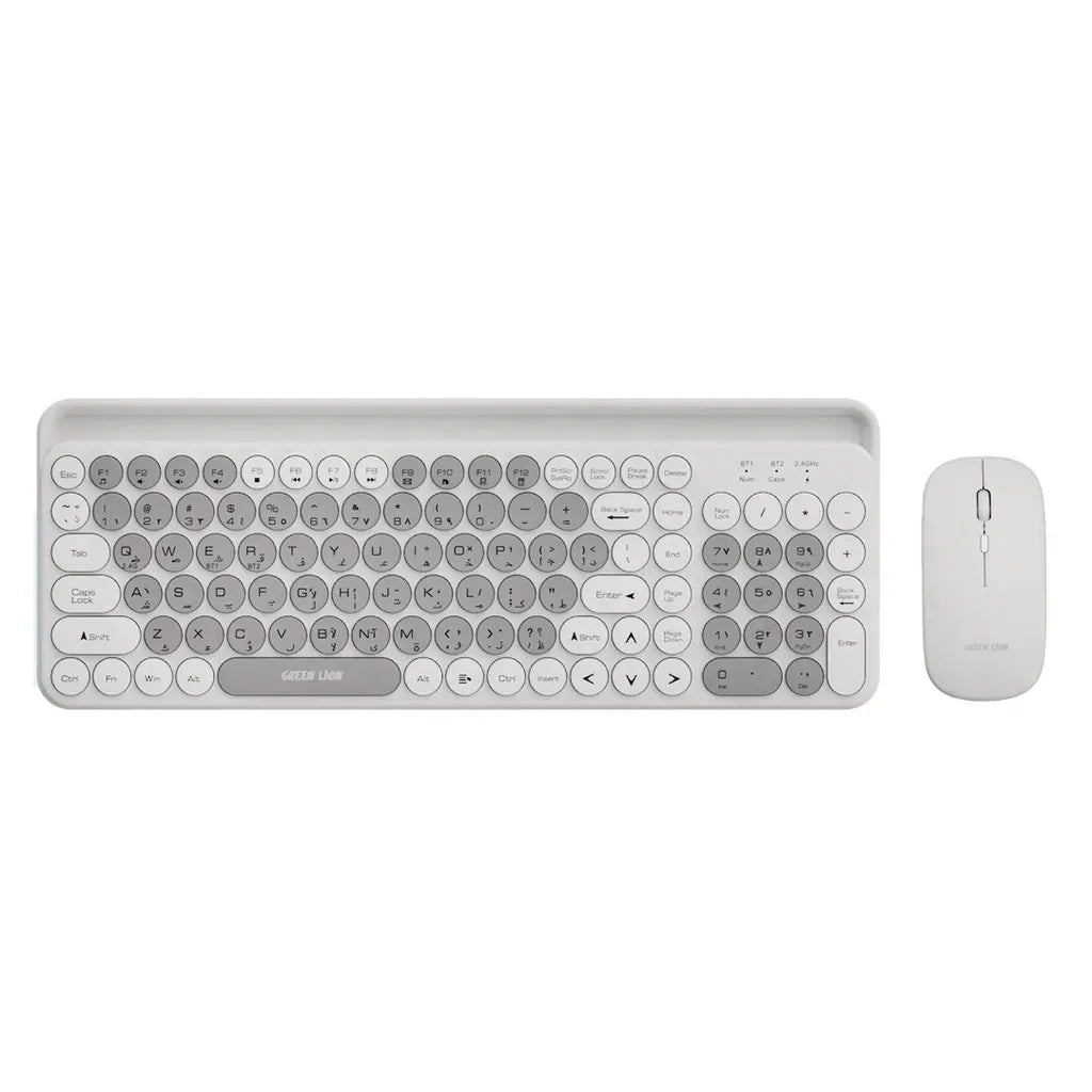 Green Lion Wireless Duo Mouse Keyboard Grey – image 2