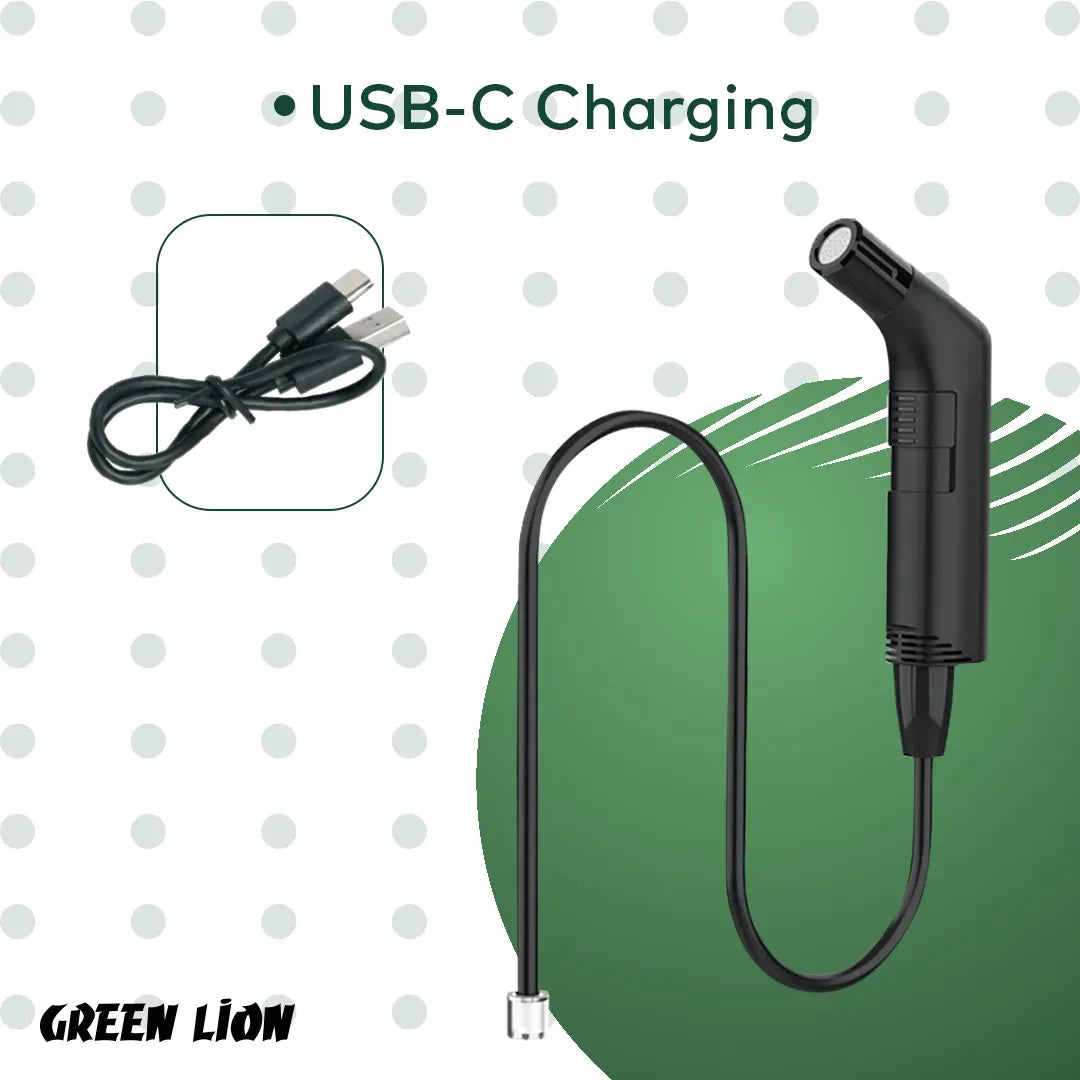 Green Lion Compact Bidet Sprayer 800mAh Black – image 8