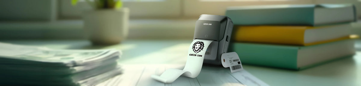 Green Lion Thermal Printer Gray – image 14