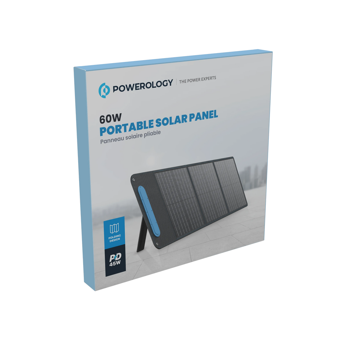 Powerology 60w Mono Crystalline Solar Panel Black – image 2