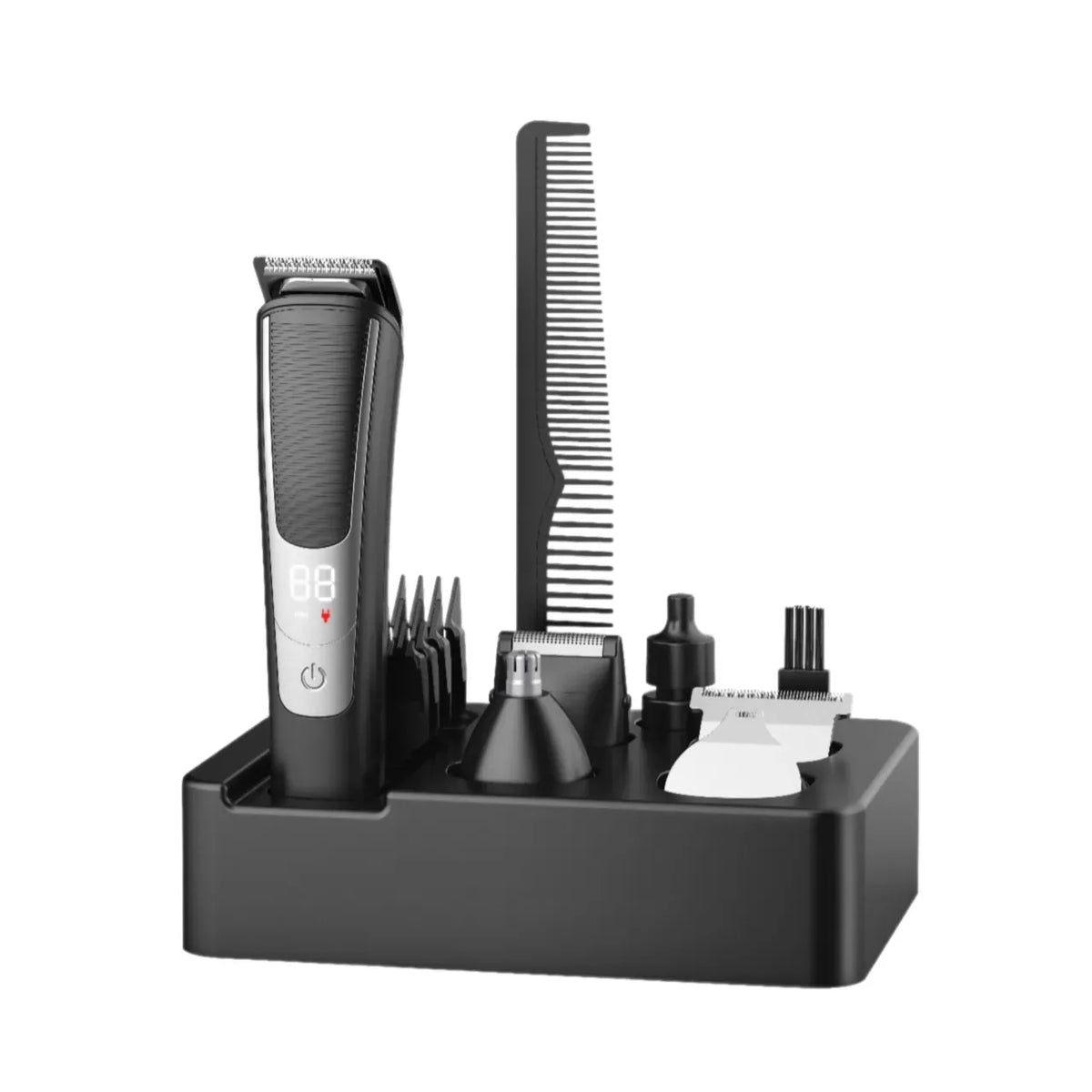 Green Lion 5 in 1 Grooming Set 600mAh Black – image 8