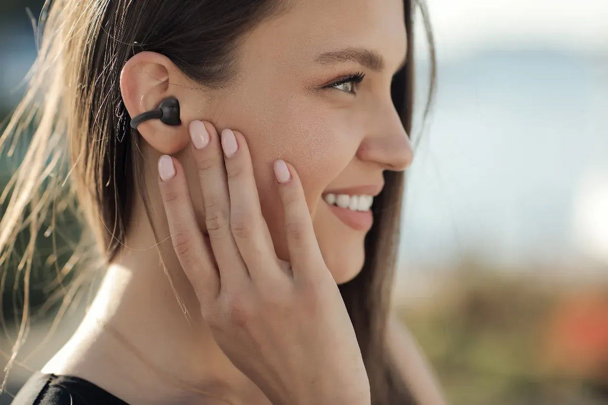 Green Lion Sonix Clip On Earbuds - Black – image 9