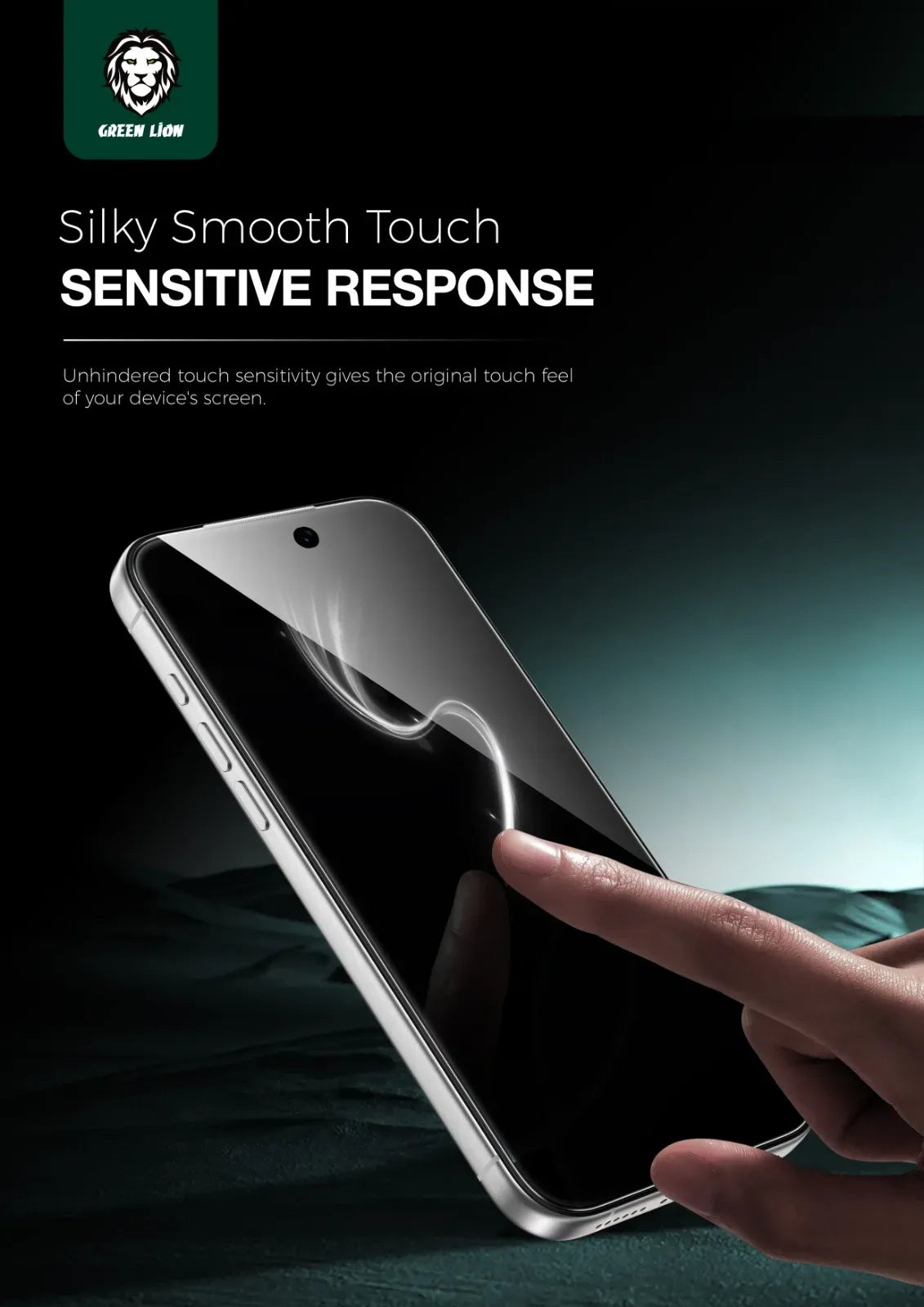 Green Lion 9 HSteve Privacy Screen Protector - Black Edge/Privacy – image 2