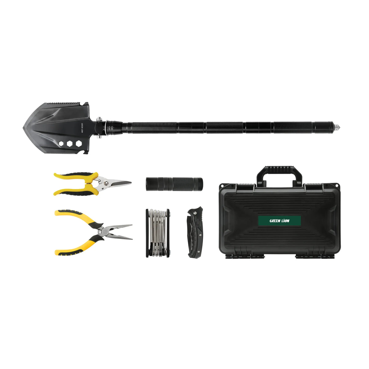 Green Lion Survival X9 Outdoor Tool Kit Black – image 2