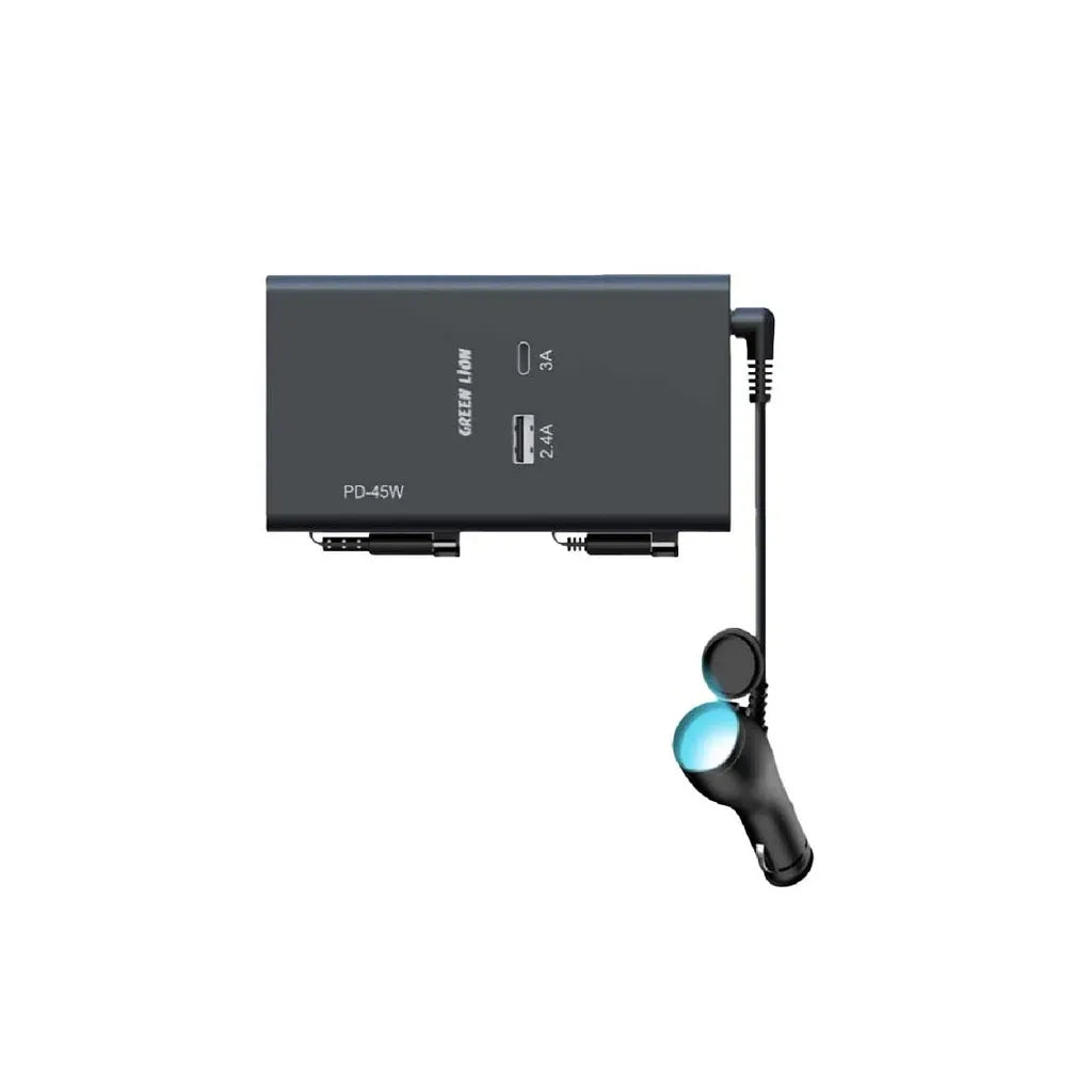 Green Lion Backseat Car Charger Black – image 2